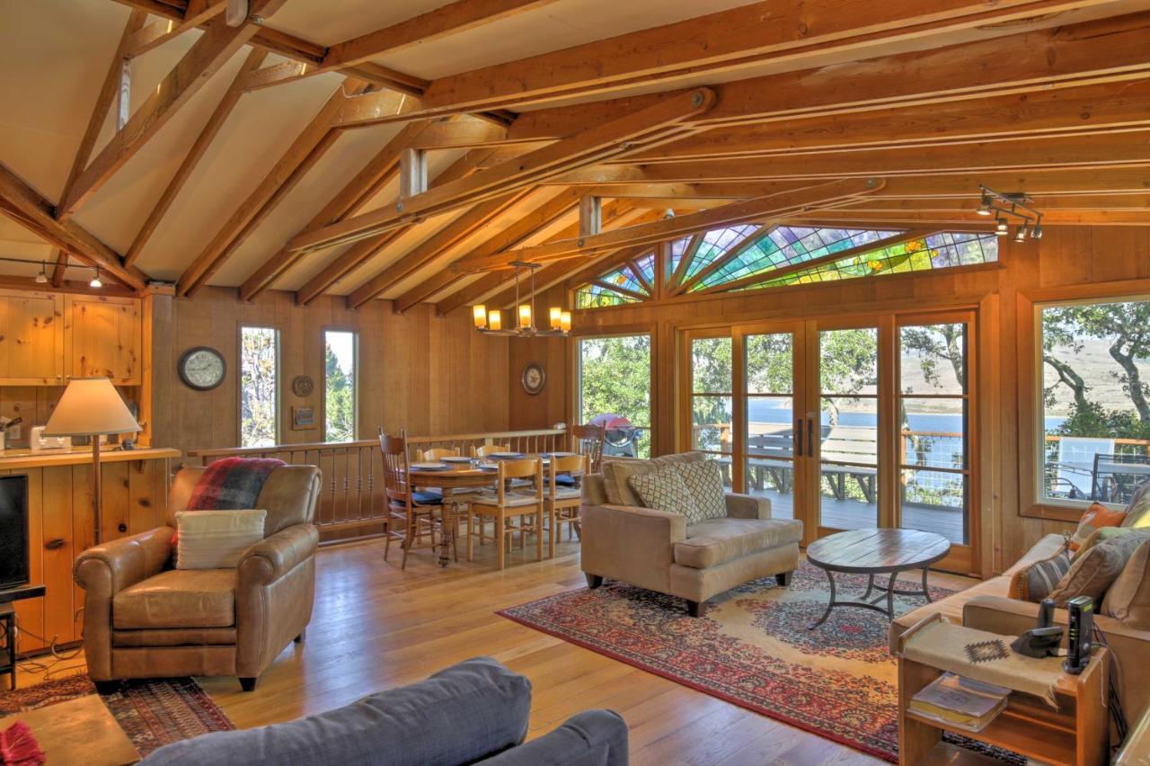 Hillside Home With Deck And Views Of Tomales Bay! 인버네스 외부 사진